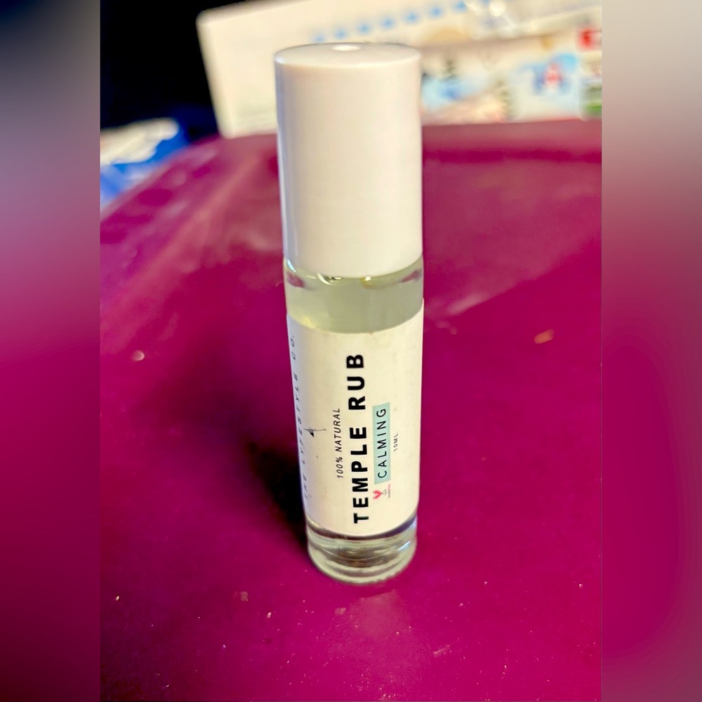 The lyfestyle co. 100% natural temple rub calming NEW